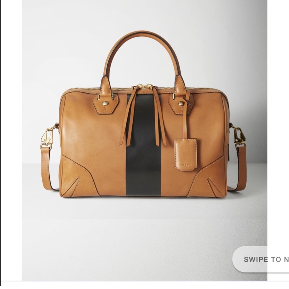 ISO Rag and Bone Tan Leather Flight Duffel